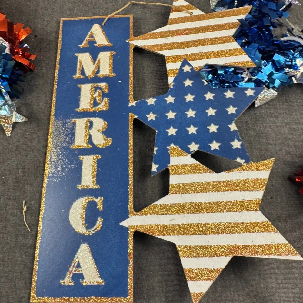 Way To Celebrate! patriotic decor